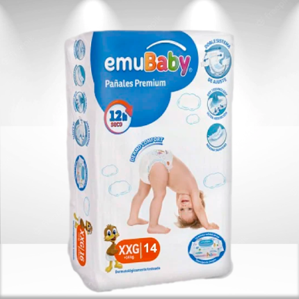 Pañal Emubaby x14 XXG